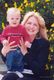 Grandma and Jerome at the train station. 